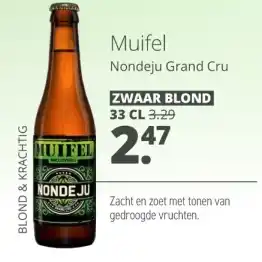 Mitra Muifel Nondeju Grand Cru aanbieding