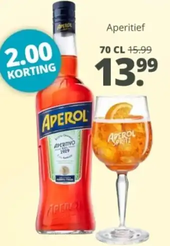 Mitra Aperol Aperitief aanbieding