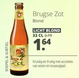 Mitra Brugse Zot Blond aanbieding