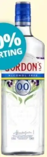 Mitra Gordon's Alcohol Free aanbieding