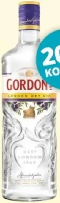 Mitra Gordon's London Dry Gin aanbieding