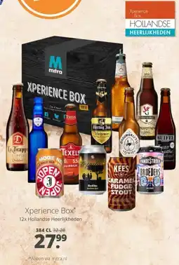 Mitra Xperience Box aanbieding