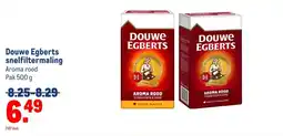 Makro Douwe Egberts snelfiltermaling aanbieding