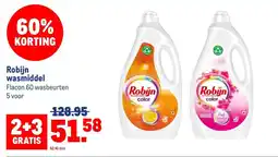 Makro Robijn wasmiddel aanbieding