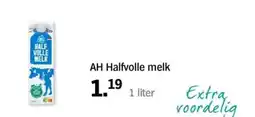 Albert Heijn AH Halfvolle melk aanbieding