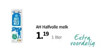 Albert Heijn AH Halfvolle melk aanbieding