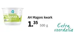 Albert Heijn AH Magere kwark aanbieding