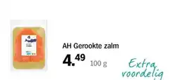Albert Heijn AH Gerookte zalm aanbieding