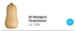 Albert Heijn AH Biologisch Flespompoen ca. 1 kilo aanbieding