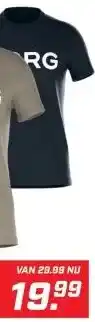 Daka Sport BJÖRN BORG Borg Essential 5 Shirt Lifestyle aanbieding