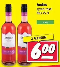 Nettorama Andes aanbieding