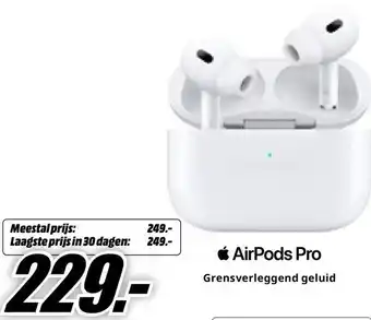 MediaMarkt AirPods Pro (2e generatie) Draadloze oortjes aanbieding