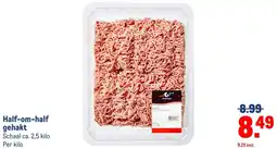 Makro Half-om-half gehakt aanbieding