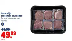 Makro Horecalijn ossenhaas tournedos aanbieding