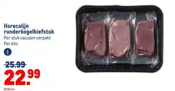 Makro Horecalijn runderkogelbiefstuk aanbieding