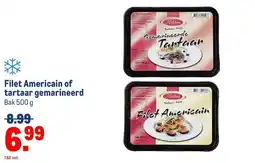 Makro Filet Americain of tartaar gemarineerd aanbieding