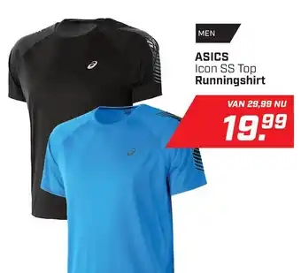 Daka Sport Asics icon ss top runningshirt aanbieding