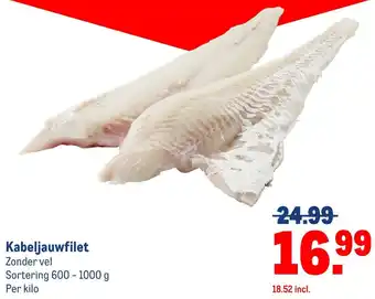 Makro Kabeljauwfilet aanbieding