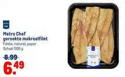 Makro Metro Chef gerookte makreelfilet aanbieding