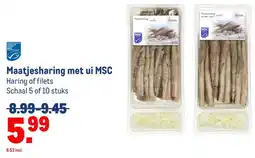Makro Maatjesharing met ui MSC aanbieding