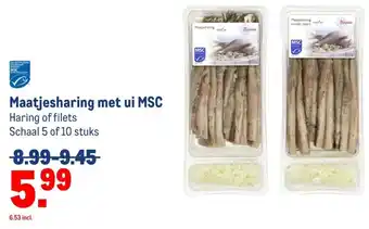 Makro Maatjesharing met ui MSC aanbieding