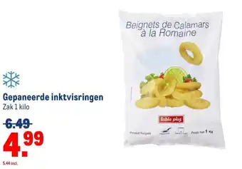 Makro Gepaneerde inktvisringen aanbieding