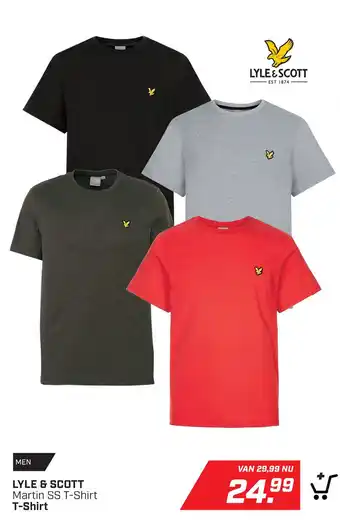 Daka Sport Lyle & scott martin ss t-shirt t-shirt aanbieding