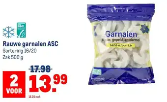 Makro Rauwe garnalen aanbieding