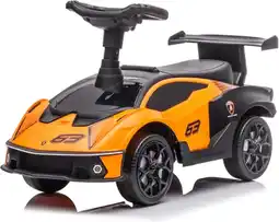 Bol.com Lamborghini Loopauto - 1-3 Jaar - 26cm Zit hoogte - Opbergruimte - Extra Funcites - Oranje aanbieding