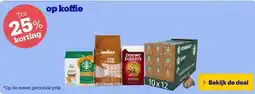Bol.com Tot 25% korting op koffie aanbieding