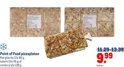 Makro Point of Food pizzaplaten aanbieding