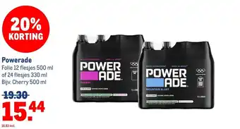 Makro Powerade aanbieding