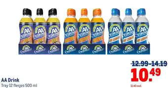 Makro AA Drink aanbieding