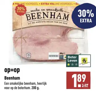 ALDI Beenham Een smakelijke beenham aanbieding