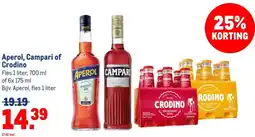 Makro Aperol, Campari of Crodino aanbieding