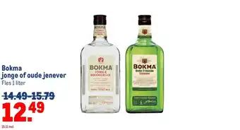 Makro Bokma jonge of oude jenever aanbieding