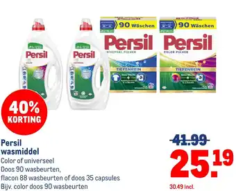 Makro Persil wasmiddel aanbieding
