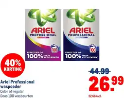Makro Ariel Professional waspoeder aanbieding