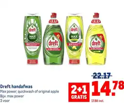 Makro Dreft handafwas aanbieding