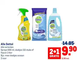 Makro Alle Dettol aanbieding
