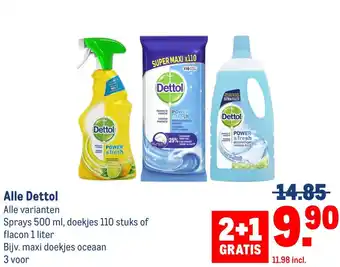 Makro Alle Dettol aanbieding