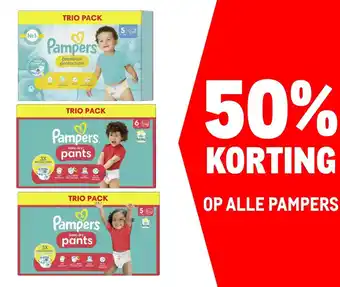Makro Op alle pampers aanbieding