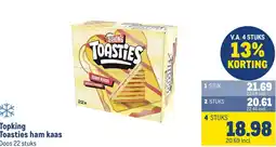 Makro Topking Toasties ham kaas aanbieding