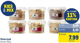 Makro Rioba koek aanbieding