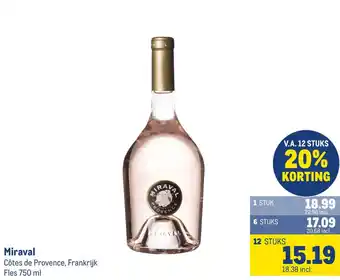 Makro Miraval aanbieding