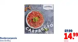 Makro Rundercarpaccio aanbieding