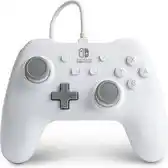 Bol.com PowerA Bedrade Controller Nintendo Switch – Wit aanbieding