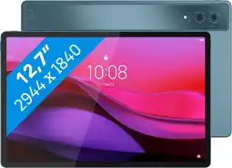 MediaMarkt LENOVO Yoga Tab Plus + Keyboard Cover & Pen Pro - 12.7 inch - 256 GB - Blauw - Wifi + aanbieding