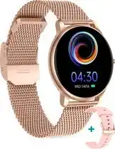 Bol.com FITAGE Sporthorloge - Smartwatch - Activity Tracker - GPS - Roze aanbieding