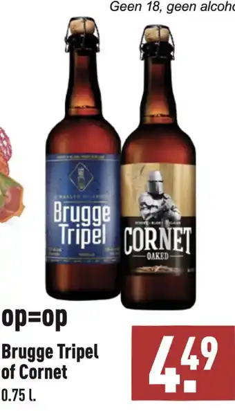 ALDI Brugge Tripel of Cornet aanbieding